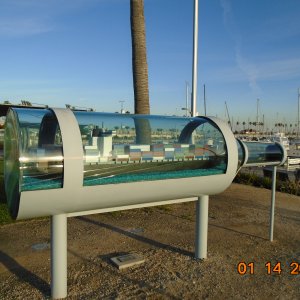 Container Ship in a bottle