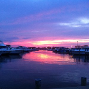 The Anchorage at sunset