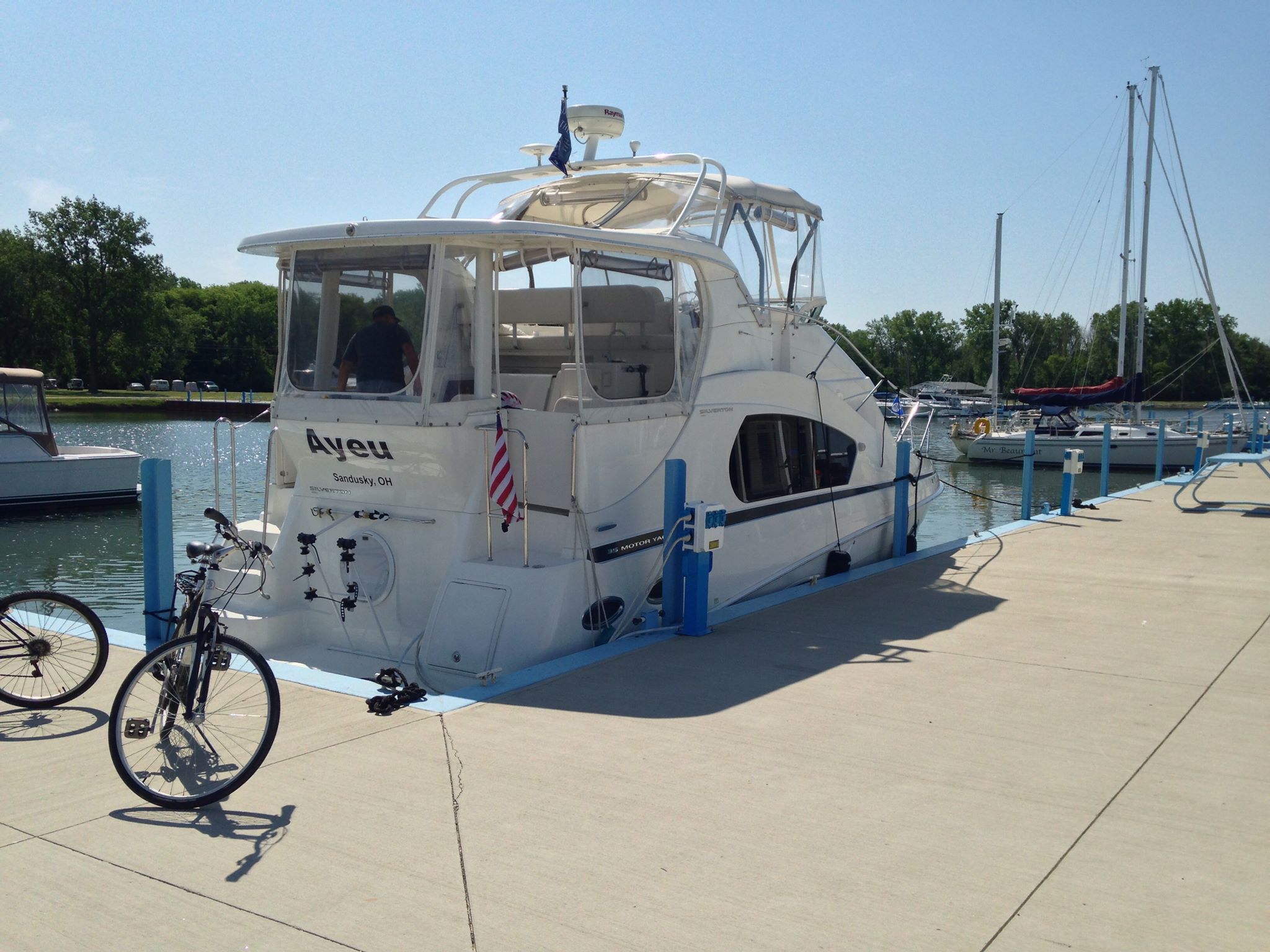 Seaway Marina on Kelleys Island, Ohio, Lake Erie