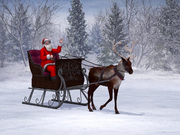 bigstock-Reindeer-Pulling-A-Sleigh – Silverton Owners Club